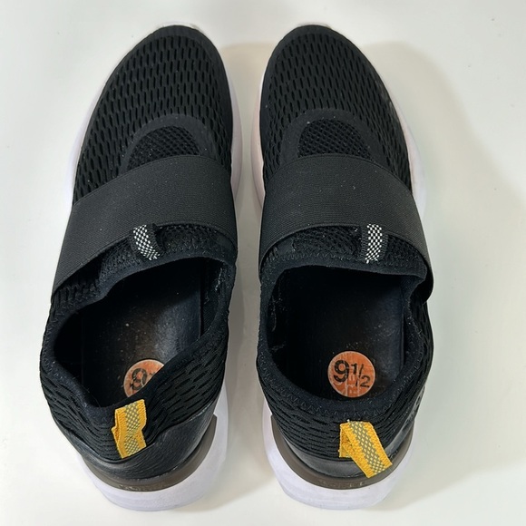 Sorel Kinetic Impact Sneakers Black Strap Mesh Slip On Fabric Shoes Size 9.5 - Picture 8 of 16